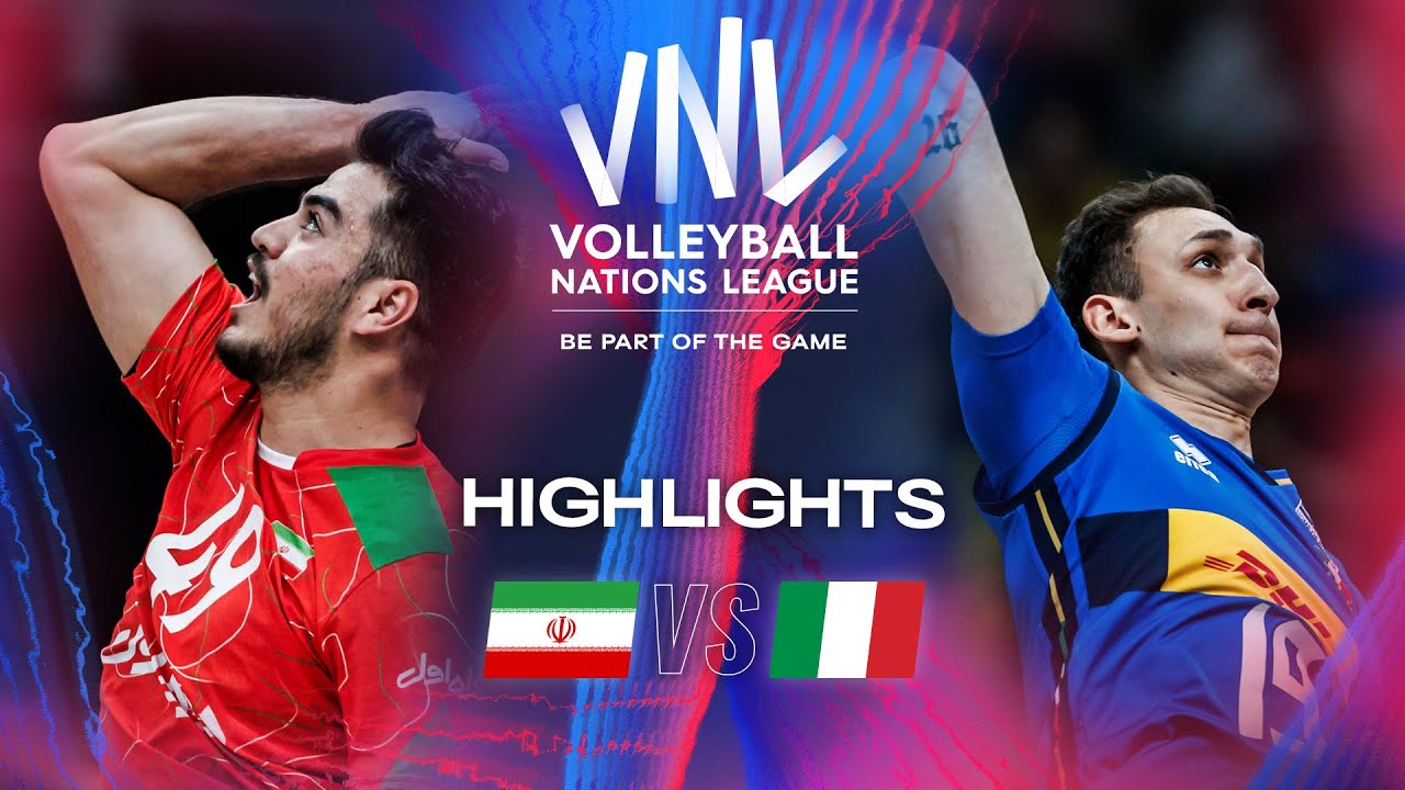 IRI Vs ITA Highlights Week 1 Men S VNL 2024 VCP Volleyball