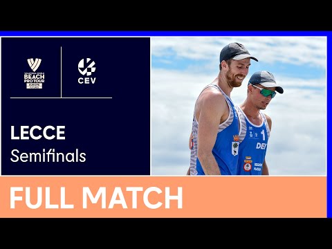 Full Match | 2022 Volleyball World Beach Pro Tour Futures | Lecce | Semifinals