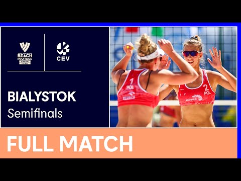 Full Match | 2022 Volleyball World Beach Pro Tour Futures | Bialystok | Semifinals