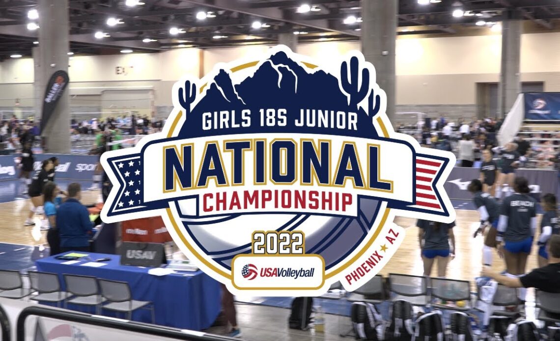2022 Girls 18s Junior National Championship - Day 3 | USA Volleyball