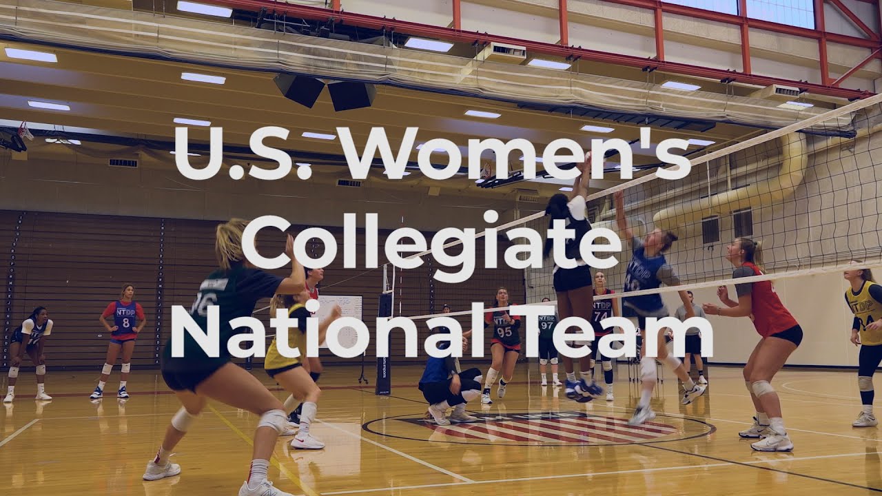 2022 Us Womens Collegiate National Team Usa Volleyball Vcp Volleyball