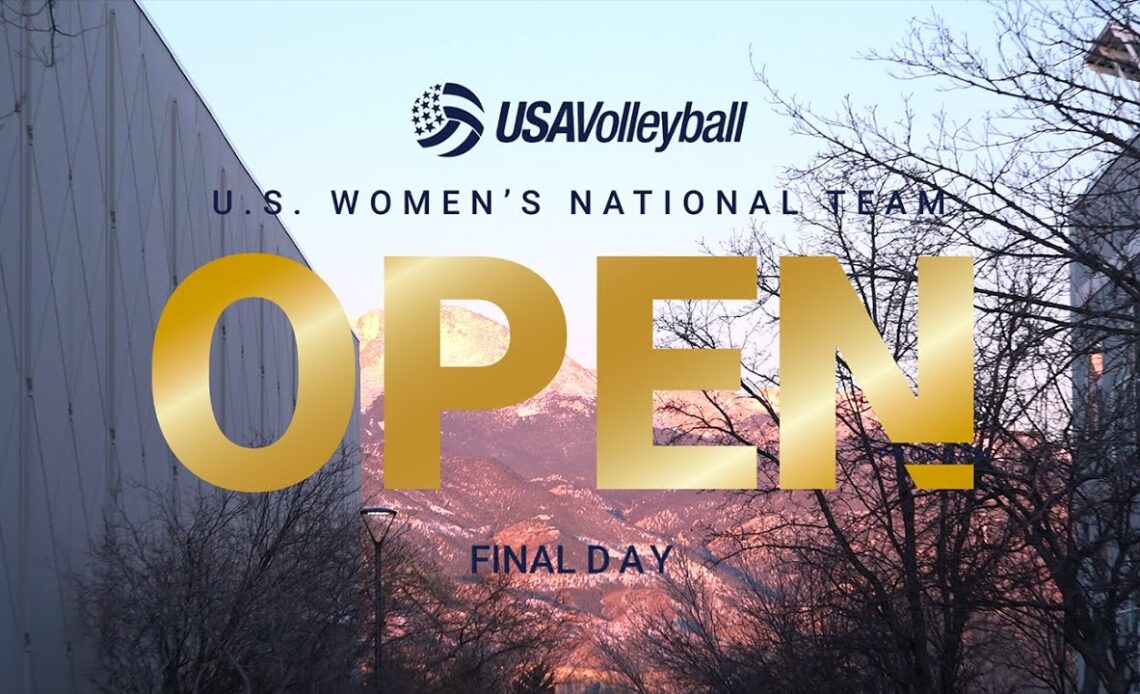 2022 U.S. Women's National Team Open Program | Final Day