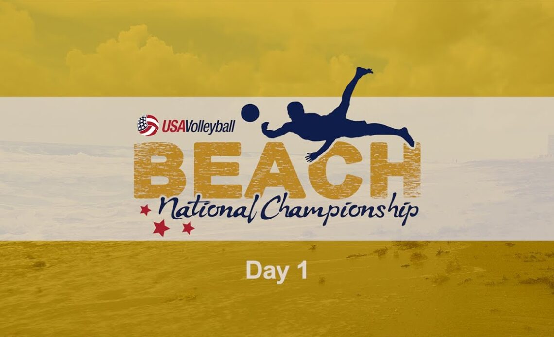 2022 USA Volleyball Beach National Championship | Day 1 Recap