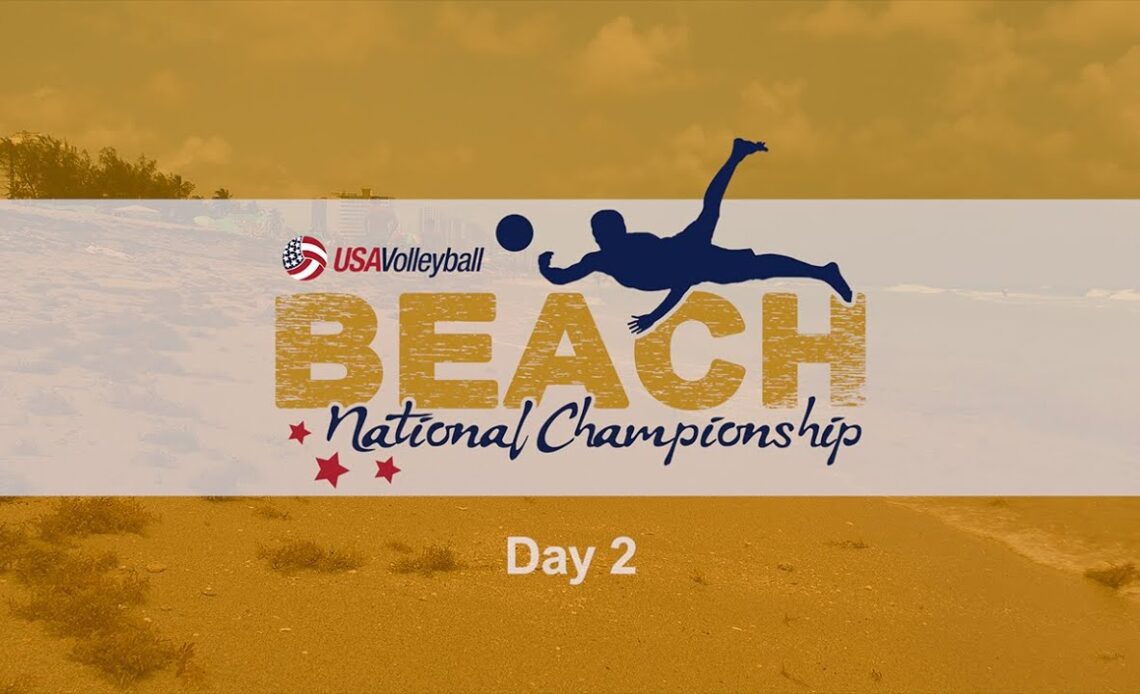 2022 USA Volleyball Beach National Championship | Day 2 Recap