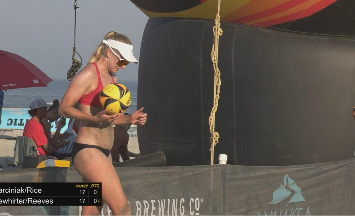 AVP Atlantic City 2022 | Marciniak/Rice VS Mewhirter/Reeves| Stadium Court | Main Draw