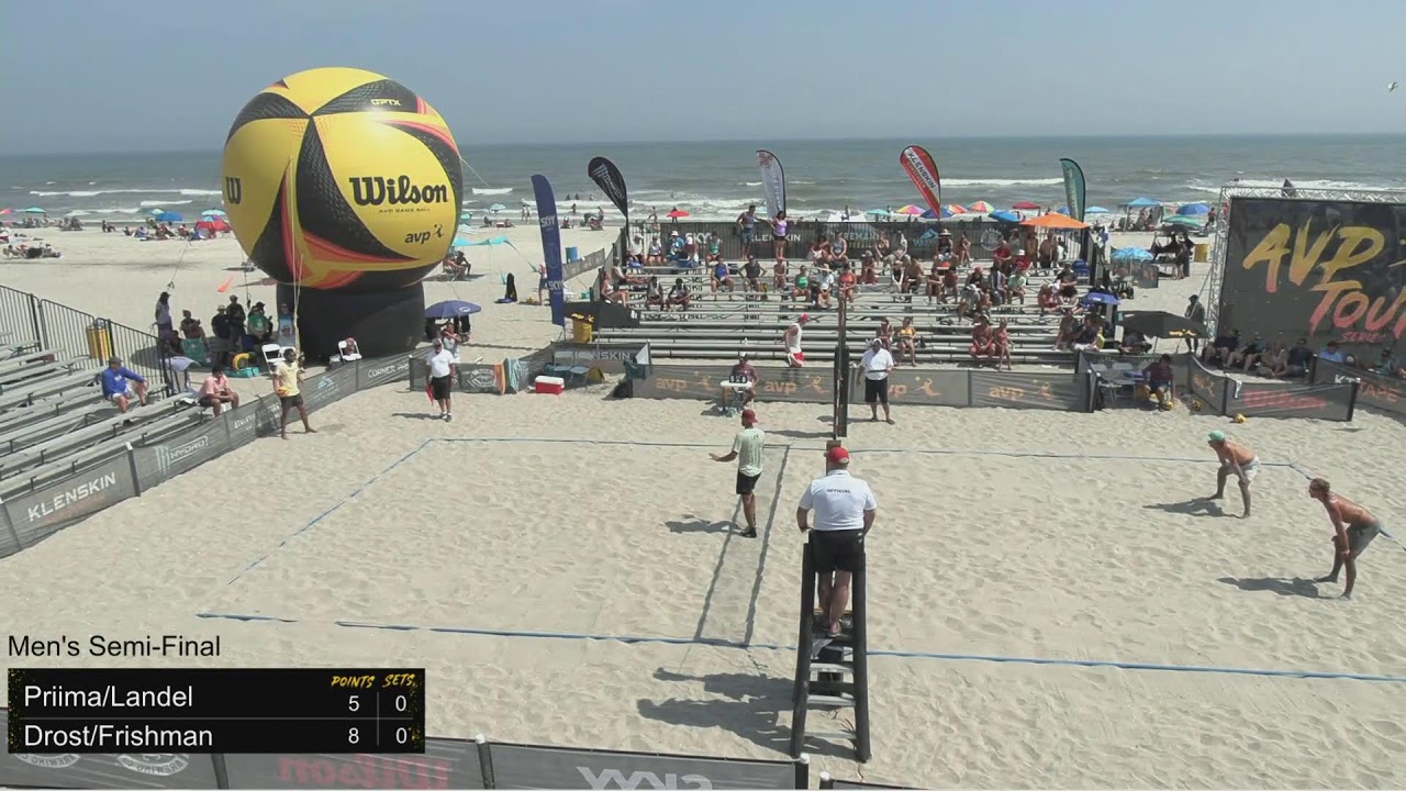 AVP Atlantic City 2022 Priima/Landel VS Drost/Frishman Stadium Court