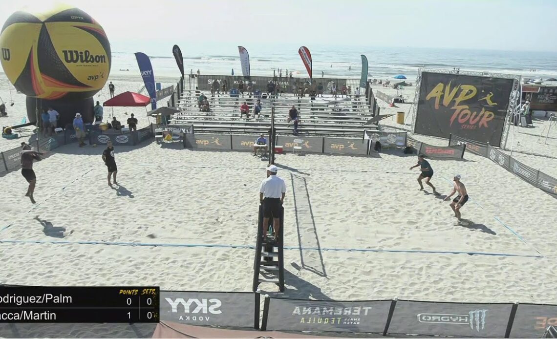 AVP Atlantic City 2022 | Rodriguez/Palm VS  Zacca/Martin | Stadium Court | Main Draw