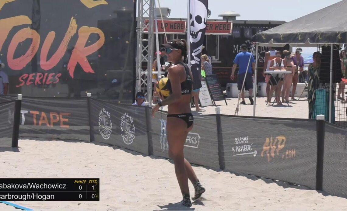 AVP Atlantic City 2022 | Slabakova/Wachowicz vs Scarbrough/Hogan | Stadium Court | Main Draw