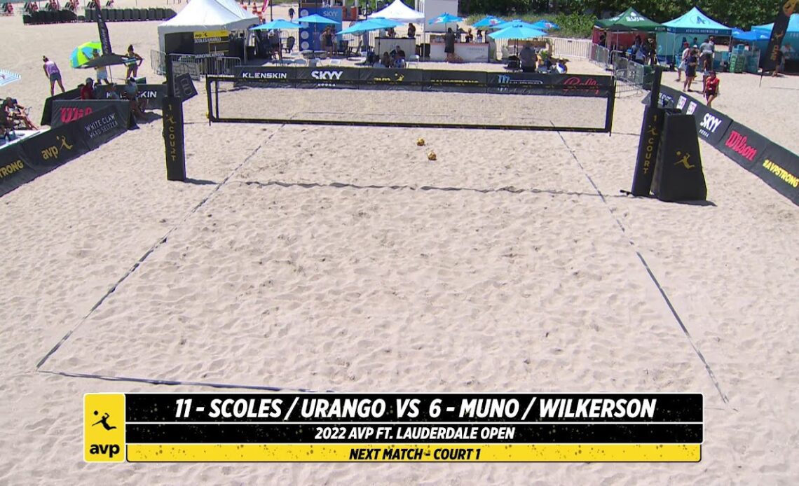 AVP Fort Lauderdale | Scoles/Urango vs. Muno/Wilkerson | Court 1 | Pro Series