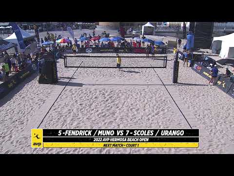 AVP Hermosa 2022 | Hughes/Kolinske vs. Lili/Larissa | Stadium Court | Pro Series