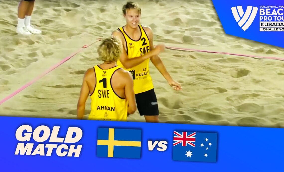 Åhman/Hellvig vs. McHugh/Burnett - Gold Highlights Kusadasi 2022 #BeachProTour