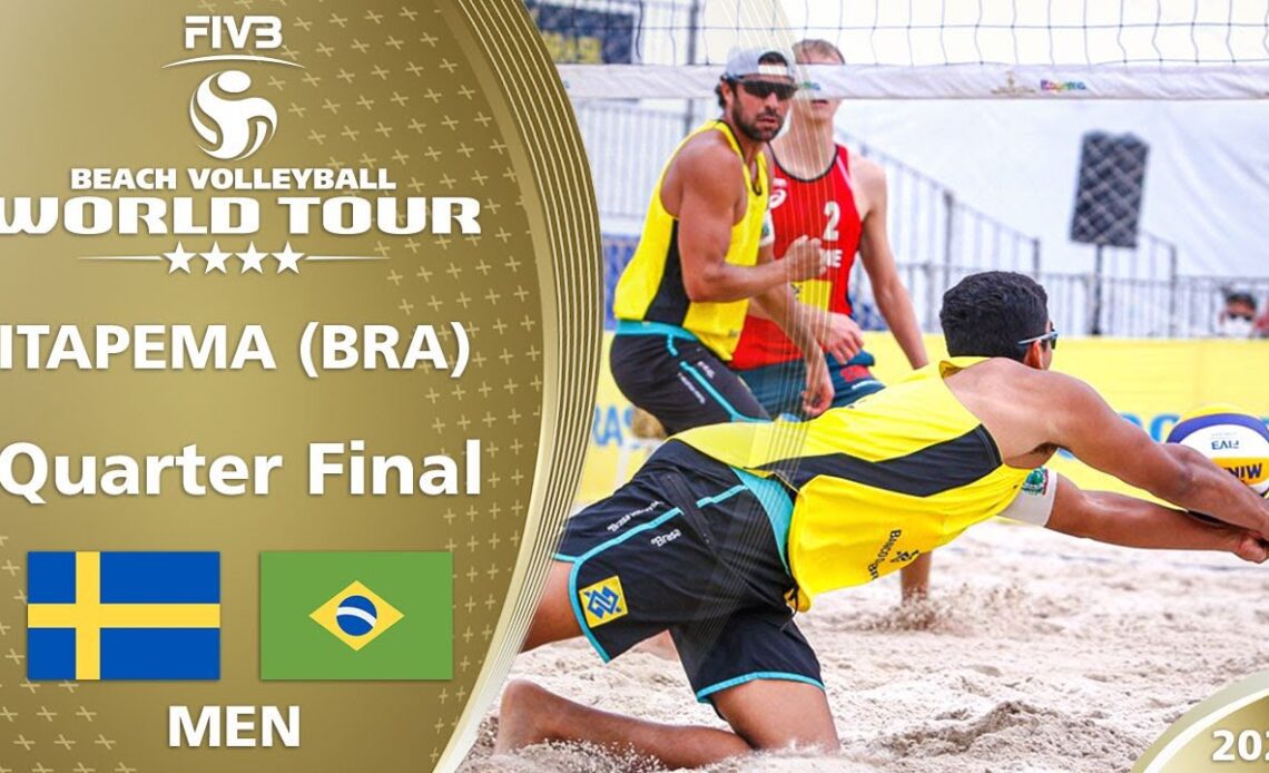Ahman/Hellvig vs. Vitor Felipe/Renato- Men's Quarter-Final | 4* Itapema 2021