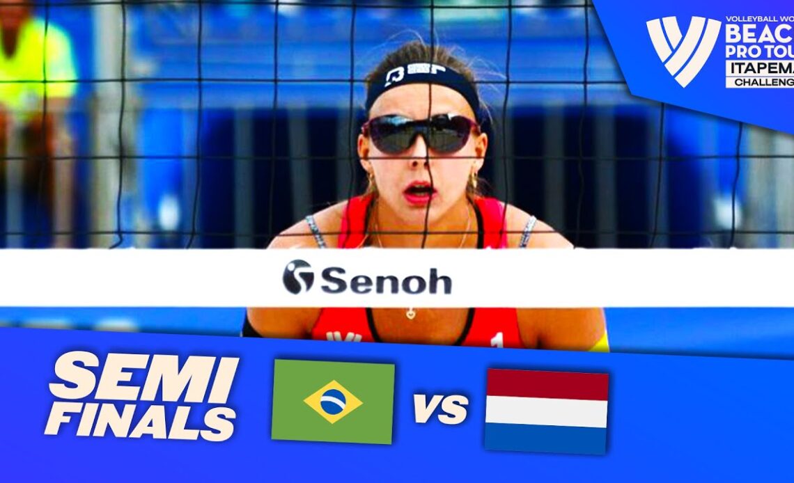 Andressa/Vitoria vs. Stam/Schoon - Semi-Final Highlights of Itapema 2022 #BeachProTour