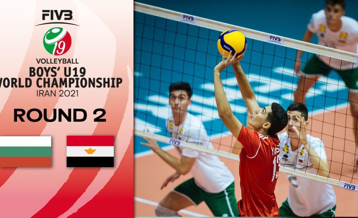 BUL vs. EGY - Full Match | Eightfinals | Boys U19 World Champs 2021