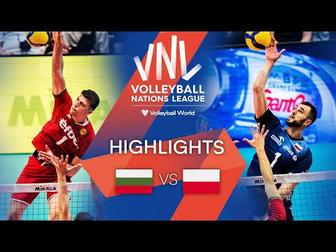 🇧🇬 BUL vs. 🇵🇱 POL - Highlights Week 1 | Men's VNL 2022