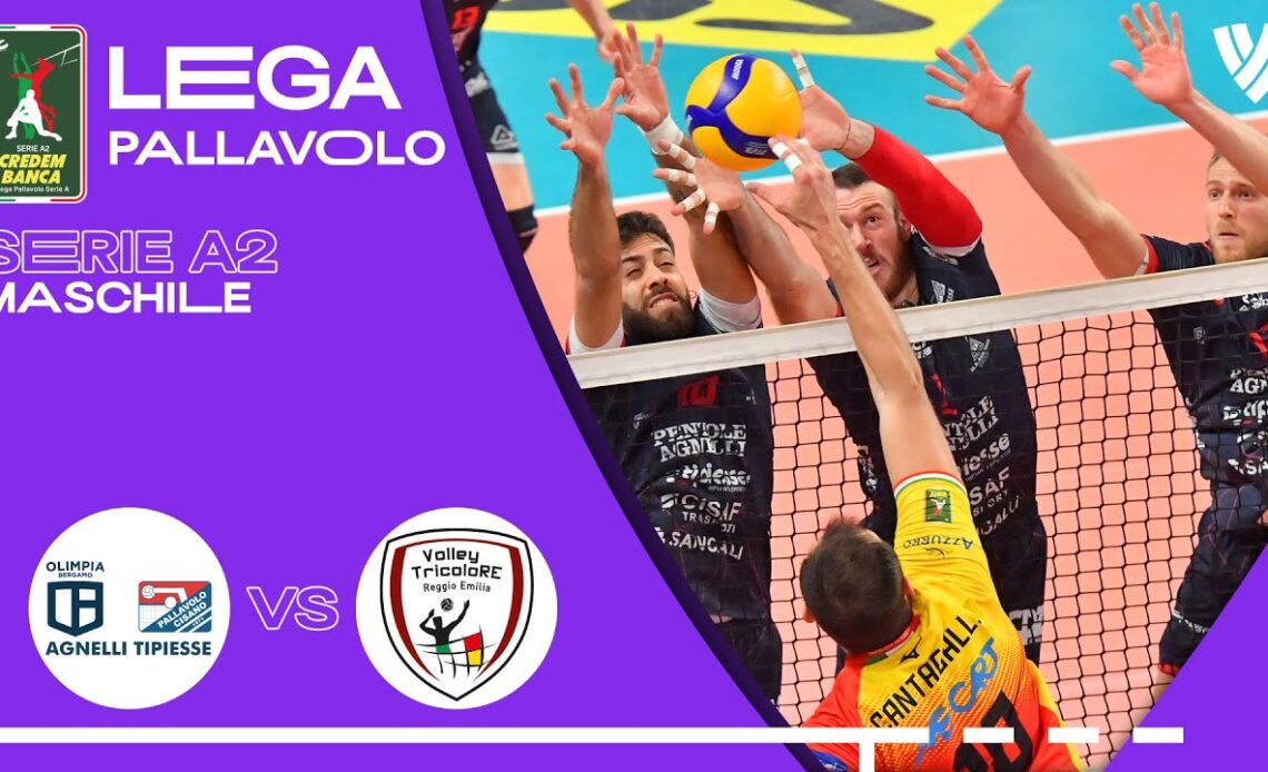 Bergamo vs. Reggio Emilia - Full Match | Men's Serie A2  | 2021/22