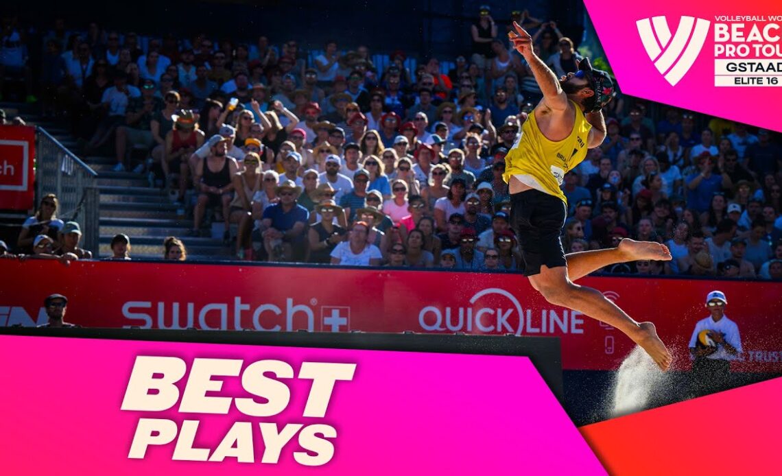 Best Rallies of the tournament! 🤩  Highlights Gstaad 2022 #BeachProTour