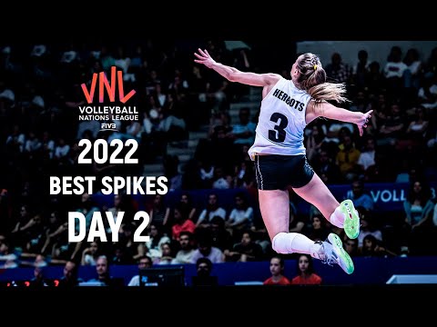 Best Volleyball SPIKES VNL 2022 - Highlights DAY 2