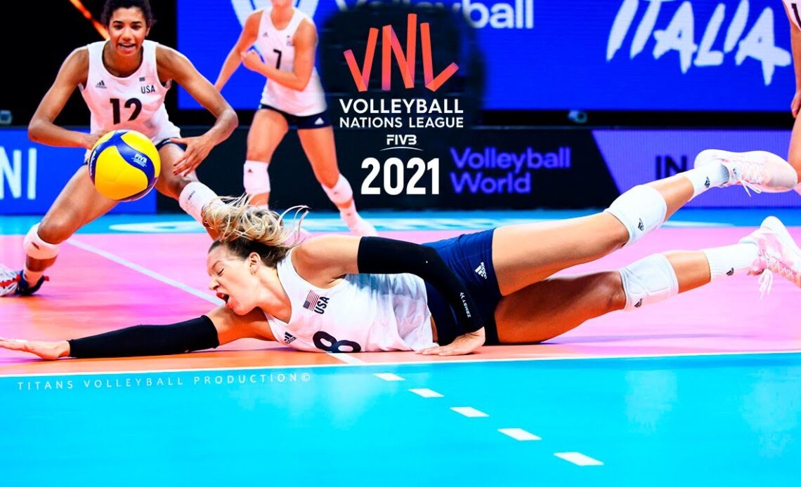 Best Women's Volleyball Actions - VNL 2021 DAY 6