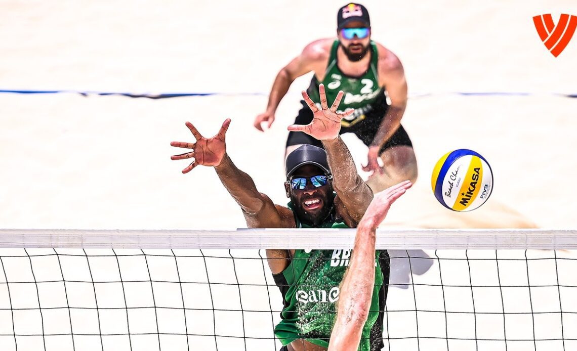 Best of Evandro/Bruno - Pure Brazilian Beach Volleyball Power! 🇧🇷💥