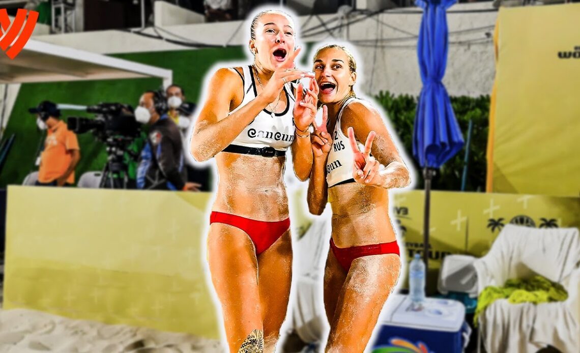 Best of Makroguzova/Kholomina 🇷🇺Russian Beach Volleyball Talents on the Rise! 🚀
