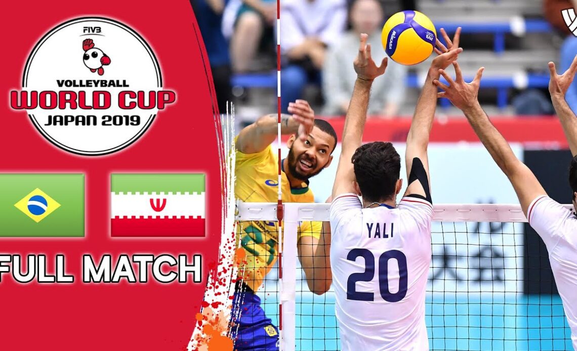 Brazil 🆚 Iran - Full Match | Men’s Volleyball World Cup 2019