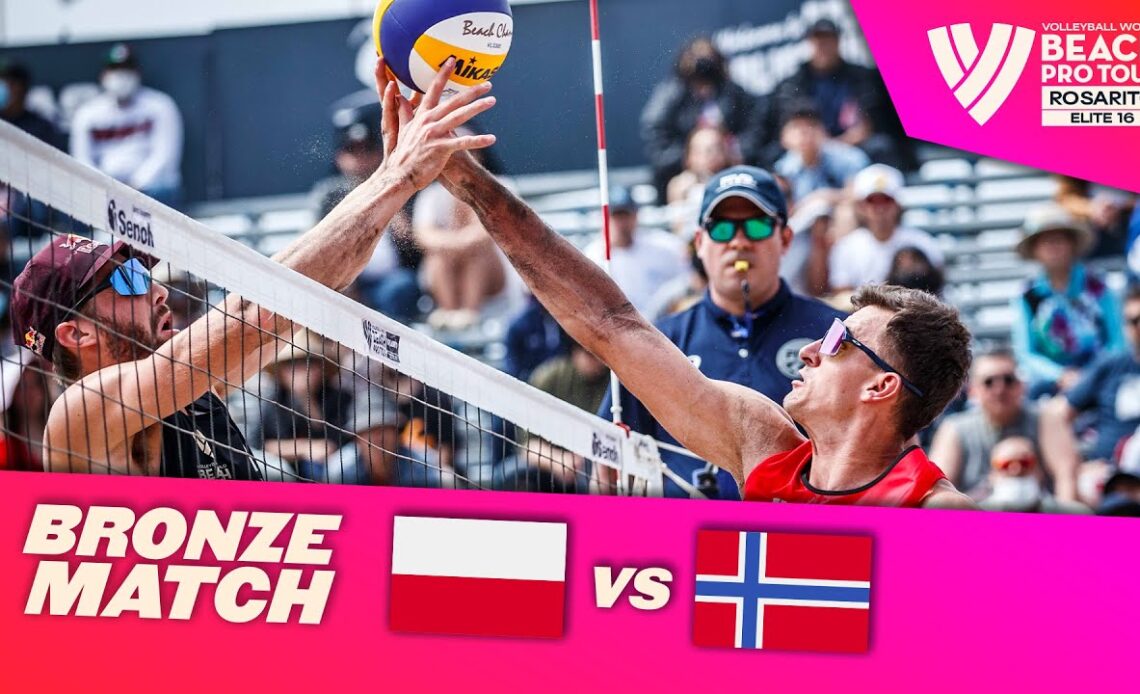 Bryl/Losiak vs. Mol/Sorum - Bronze Highlights of Rosarito 2022 #BeachProTour