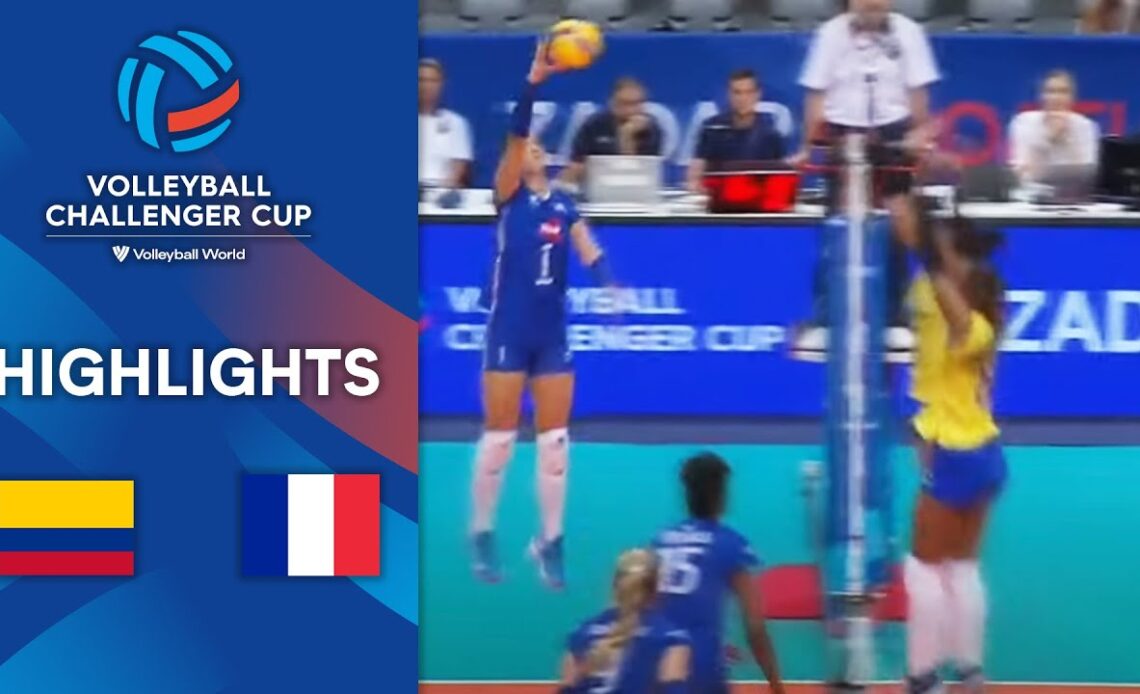 🇨🇴 COL vs. 🇫🇷 FRA - Highlights Quarter Finals | Women's Challenger Cup  2022