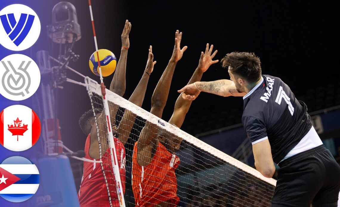 Canada vs. Cuba - Full Match | Men's Volleyball Tokyo Olympic Qualifier 2020