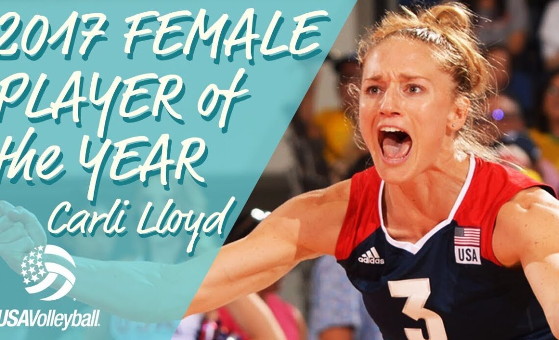 Carli Lloyd | 2017 USAV Female Indoor Player of the Year