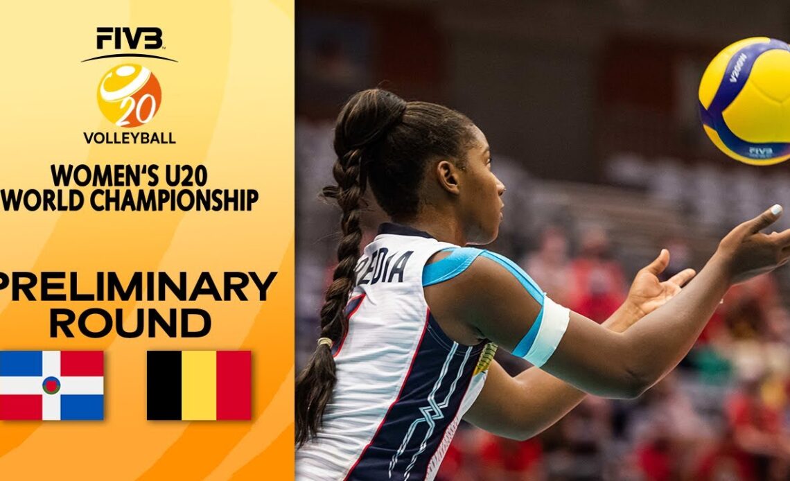 DOM vs. BEL - Full Match | Women's U20 Volleyball World Champs 2021