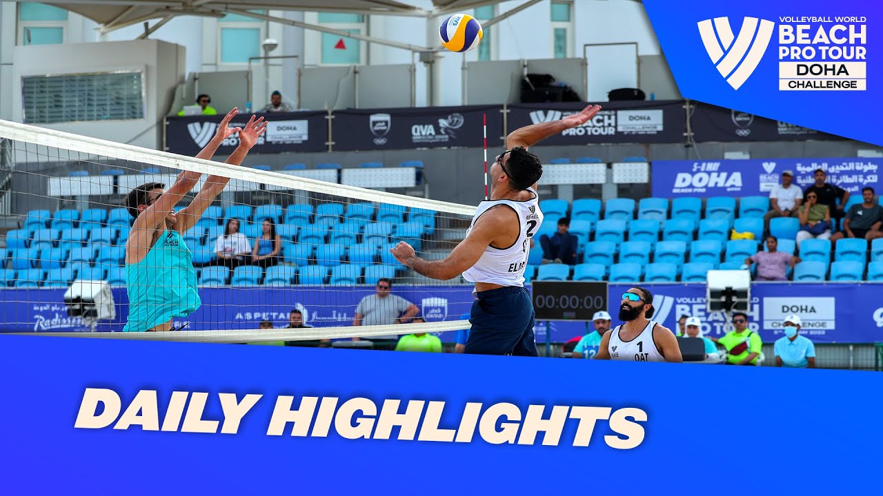 Day 1 of Doha 2022! 🔥 Men's Challenge Highlights BeachProTour VCP