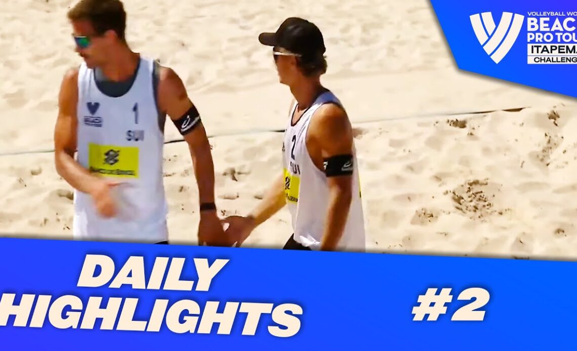 Day 2 of Itapema 2022! 🔥 Men's Challenge Highlights #BeachProTour