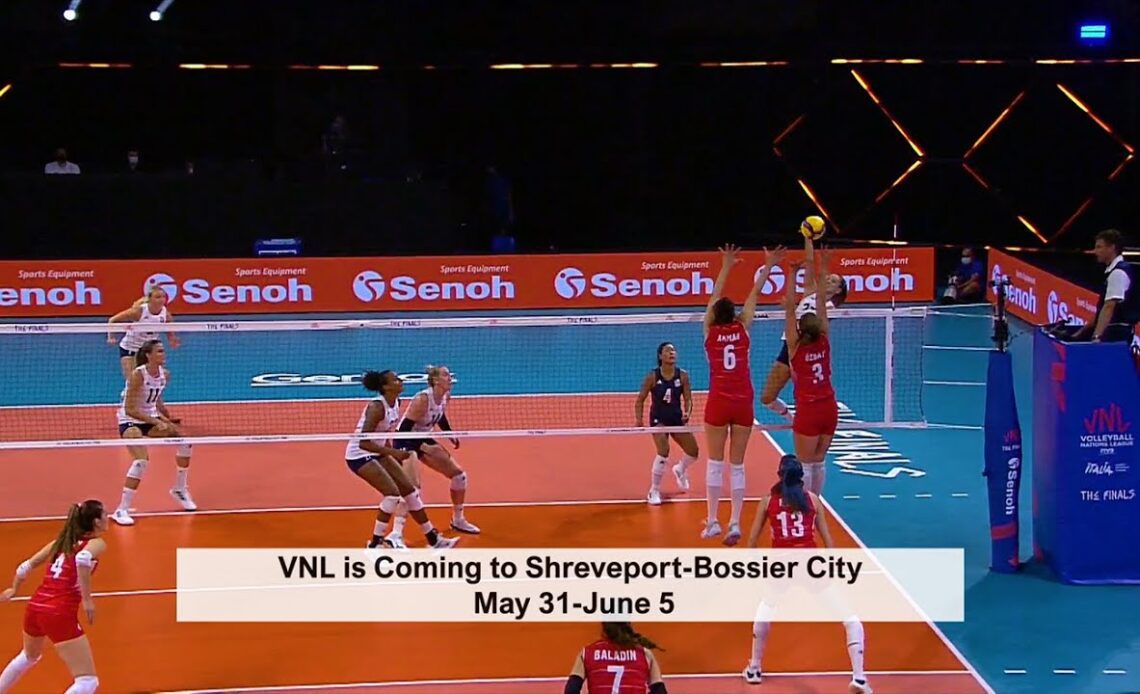 Erin Virtue | 2022 Volleyball Nations League | Shreveport - Bossier City