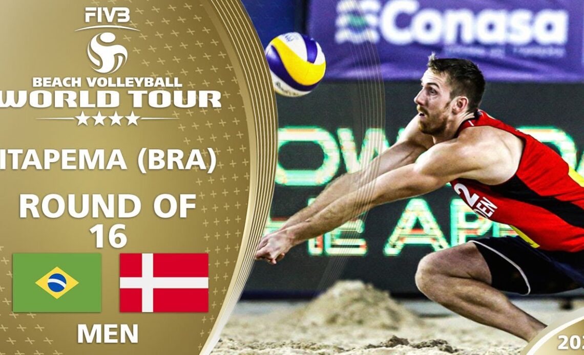 Evandro/Alvaro Filho vs. Brinck/Abell - Men's Round of 16 | 4* Itapema 2021