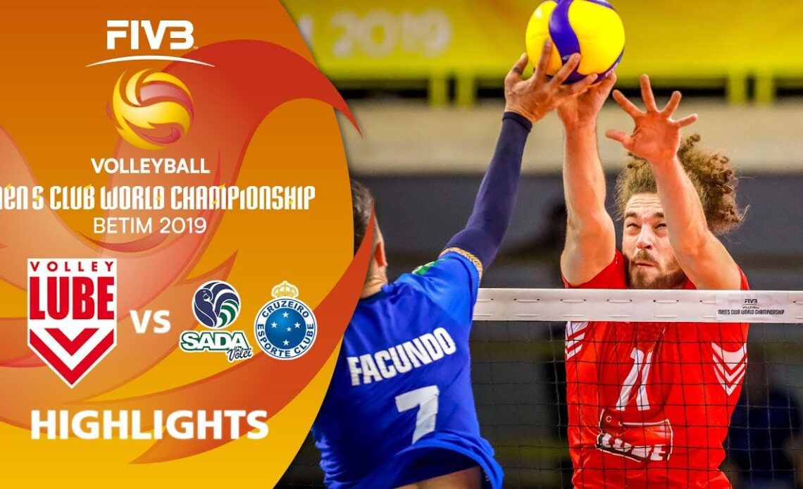 FINAL: Lube Volley vs. Sada Cruzeiro - Highlights | Men's Volleyball Club World Champs 2019
