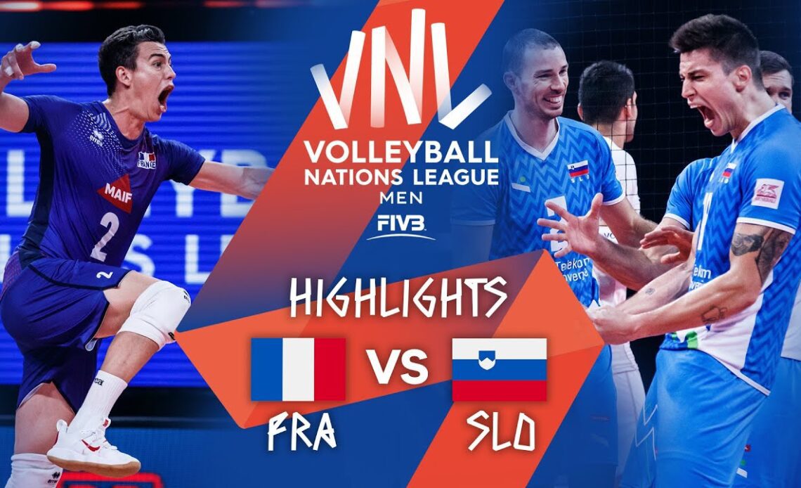 France vs. Slovenia - Highlights Bronze | Men's VNL 2021