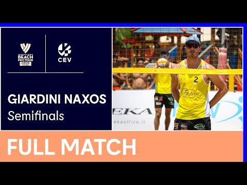 Full Match | 2022 Volleyball World Beach Pro Tour Futures | Giardini Naxos | Semifinals