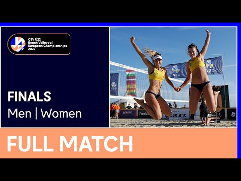 Full Match | CEV U22 Beach Volleyball European Championships | Finals