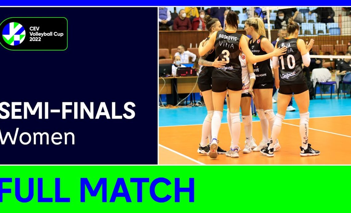 Full Match | Eczacibasi Dynavit ISTANBUL vs. CSM Volei Alba BLAJ | CEV Volleyball Cup 2022