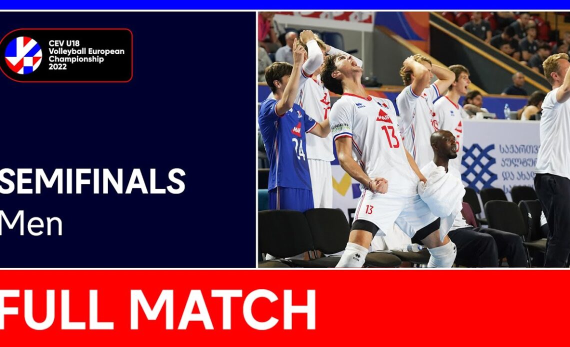 Full Match | France vs. Bulgaria - CEV U18 Volleyball European Championships 2022