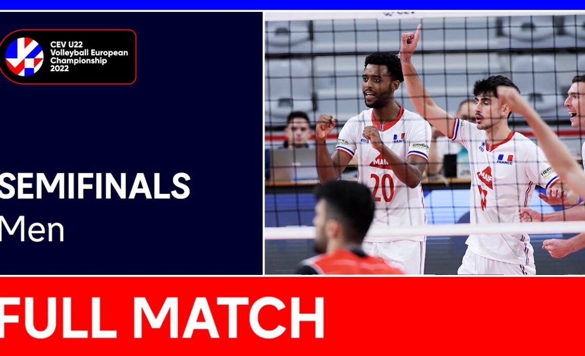 Full Match | France vs. Türkiye - CEV U22 Volleyball European Championships 2022