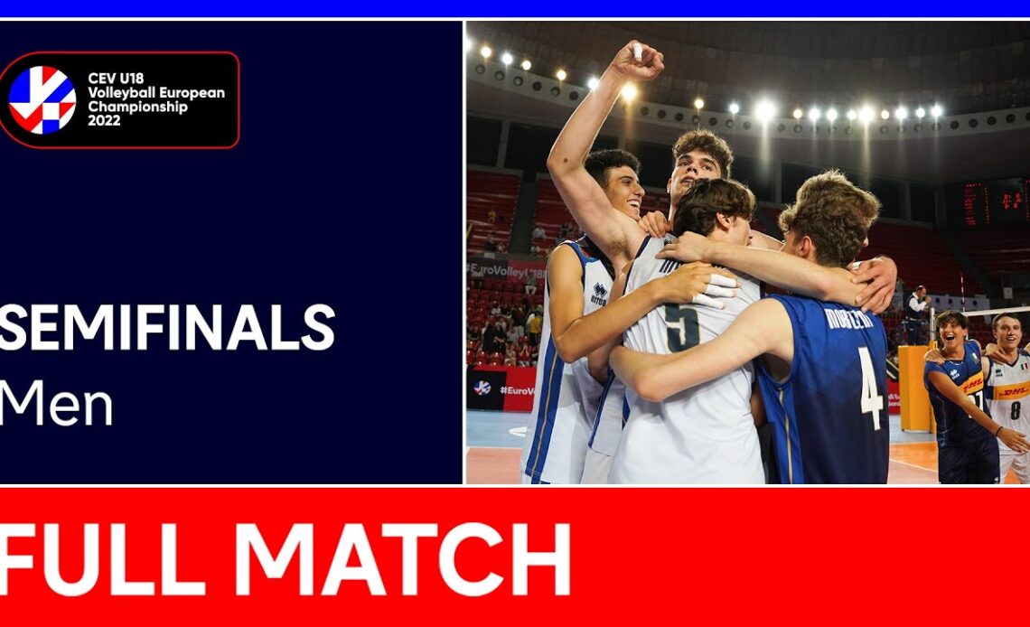 Full Match | Italy vs. Serbia - CEV U18 Volleyball European Championships 2022