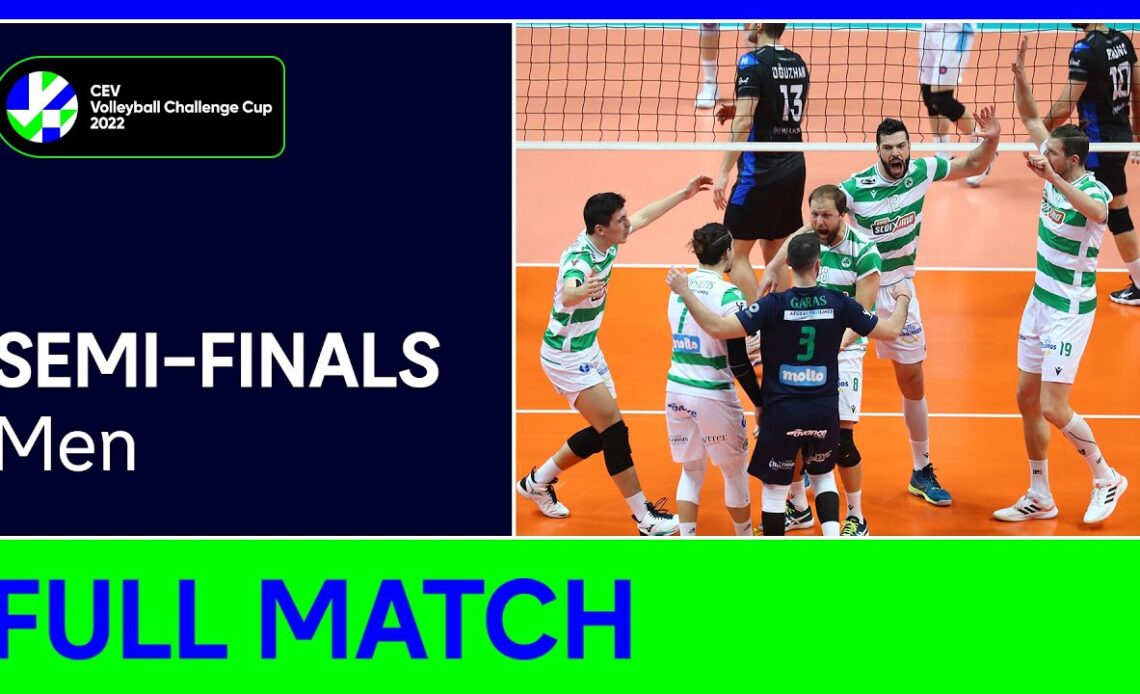 Full Match | Panathinaikos AC ATHENS vs. Halkbank ANKARA | CEV Volleyball Challenge Cup 2022