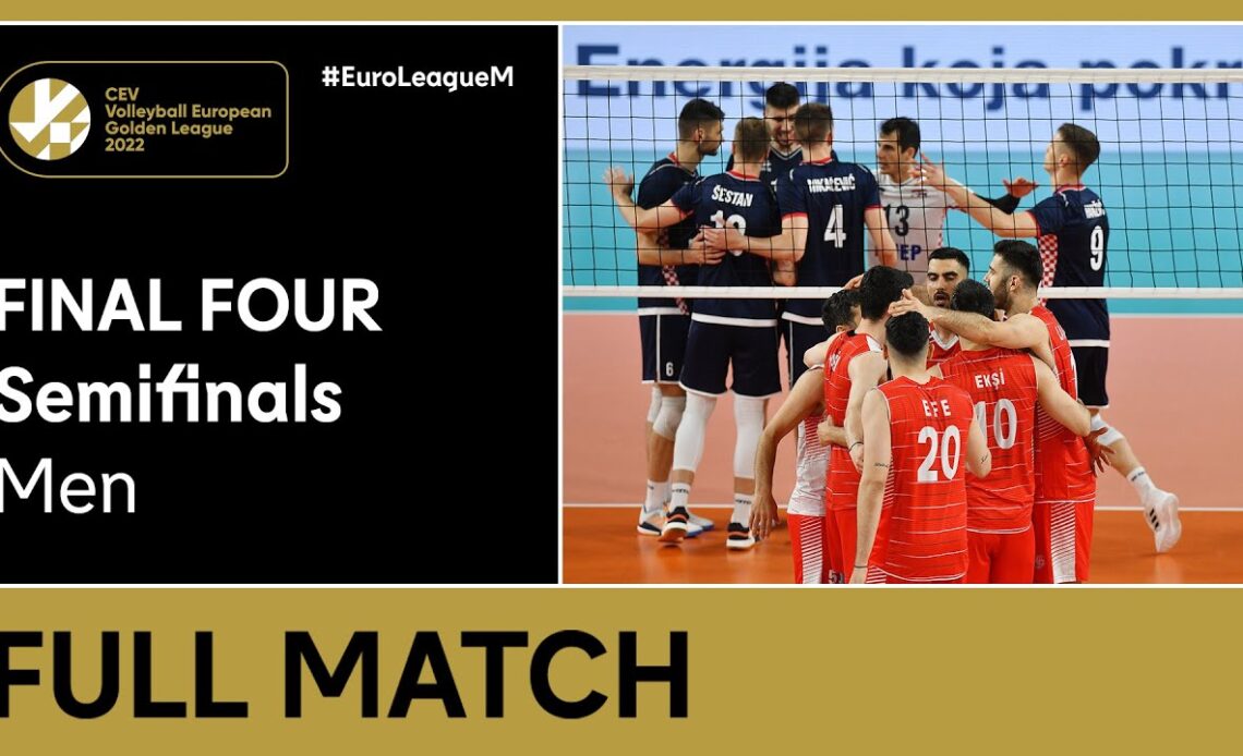 Full Match | Türkiye vs. Croatia - CEV Volleyball European Golden League 2022