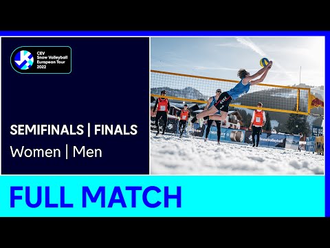 Full Match | Wagrain (AUT) - CEV Snow Volleyball European Tour 2022