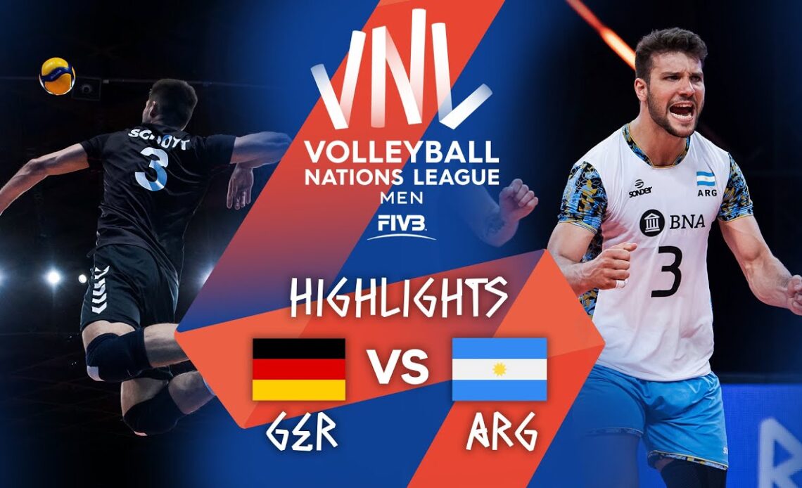 GER vs. ARG - Highlights Week 2 | Men's VNL 2021