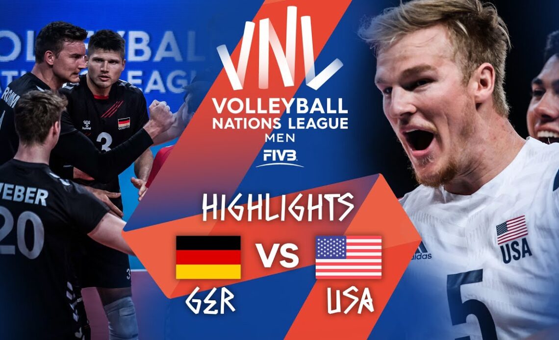 GER vs. USA - Highlights Week 3 | Men's VNL 2021