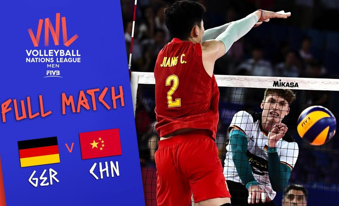 Germany 🆚China - Full Match | Men’s Volleyball Nations League 2019