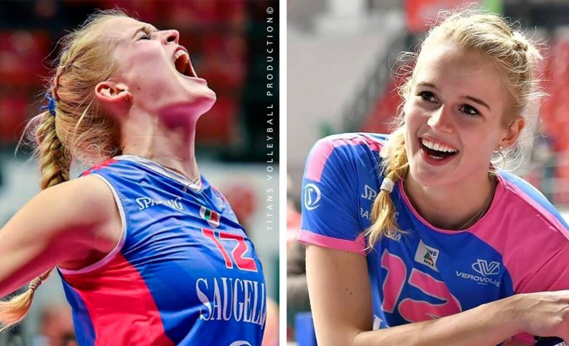 Hanna Orthmann - Beautiful and Talented Volleyball Player | Best Volleyball Actions 2019